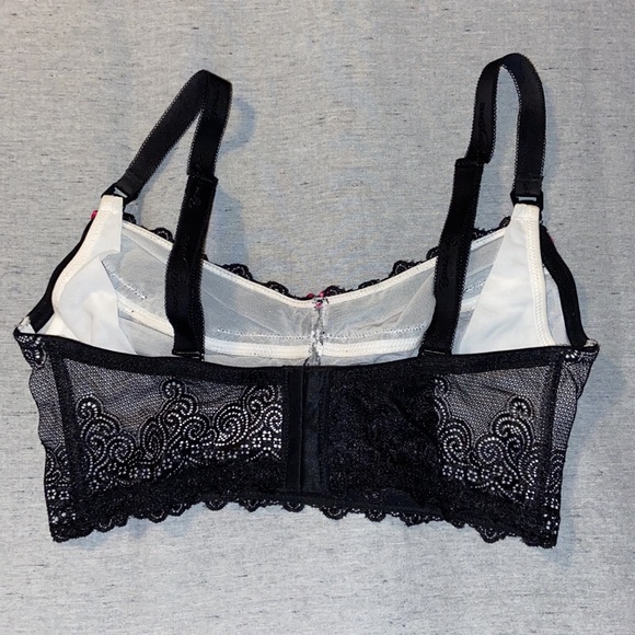 NWOT YOU! Lingerie Lennox nursing and pumping maternity lace bra, size Small - Picture 2 of 5